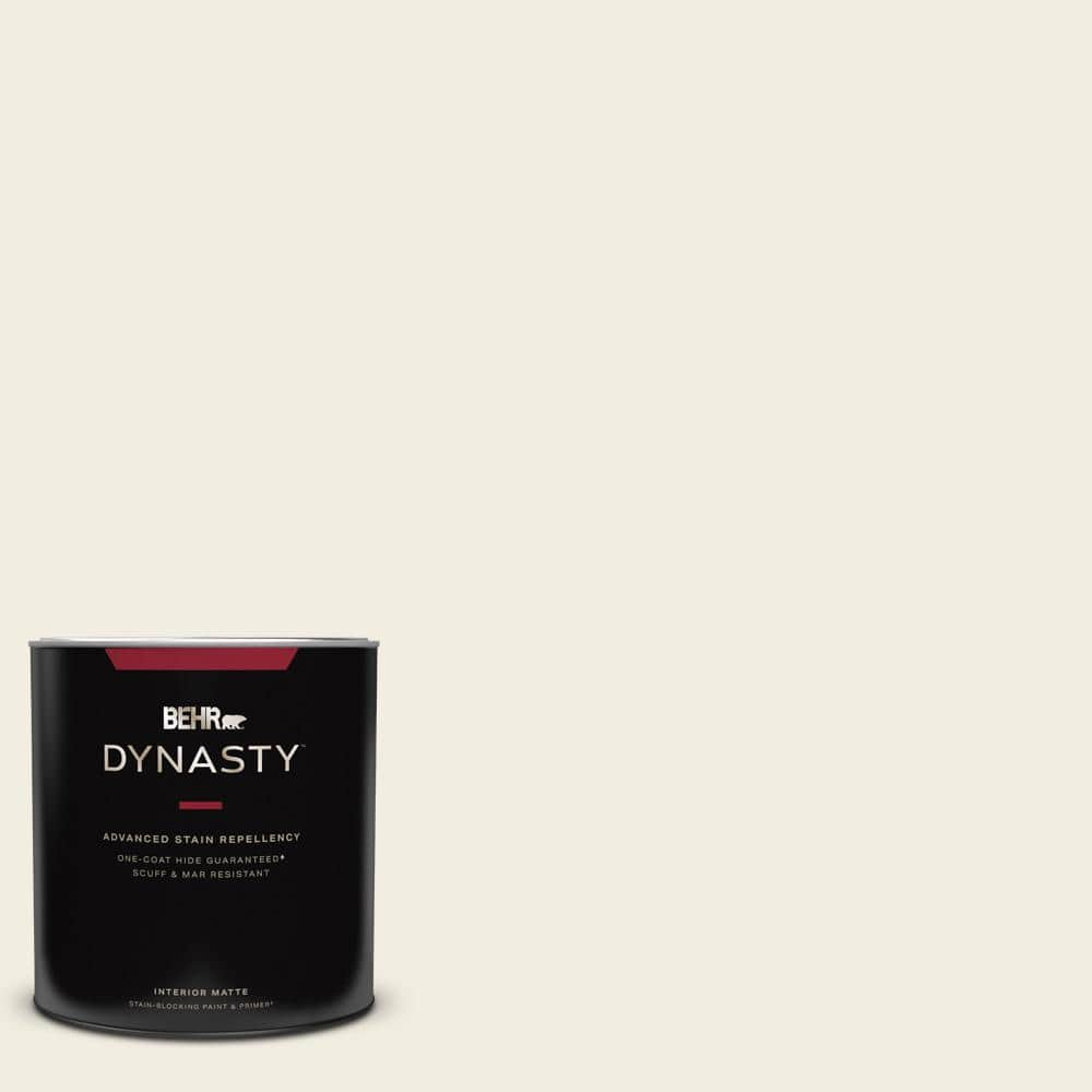 BEHR DYNASTY 1 qt. #12 Swiss Coffee Matte Interior Stain