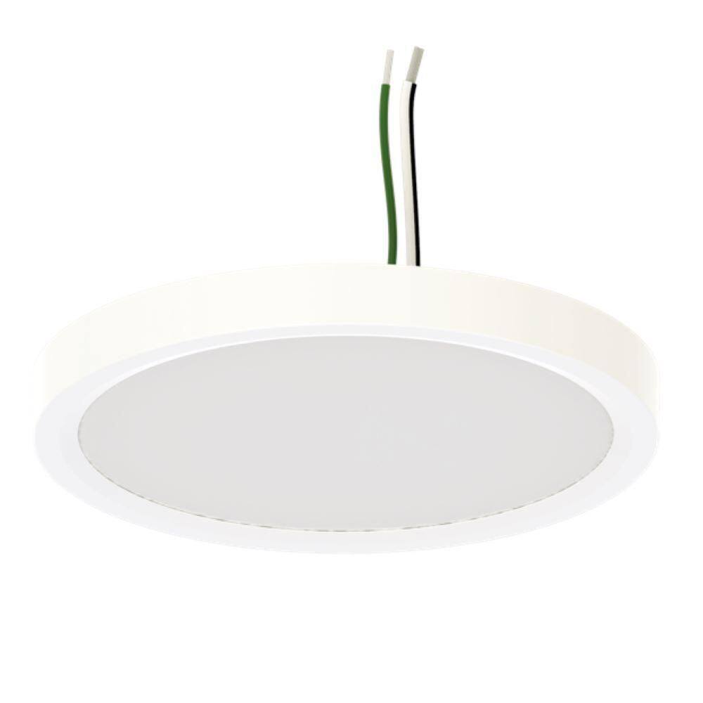 5.5 LED Surface Mount Disk in. Adjustable CCT Non-IC Rated Dimmable Indoor Outdoor Integrated LED Recessed Trim 12-Pack price history on PriceWatchPro