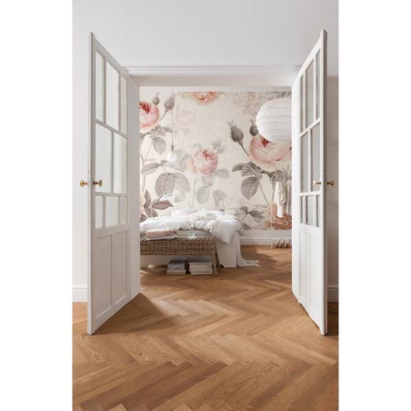 Komar Fleece Photo Wallpaper Fleurs | XXL Decoration Art Nouveau Style  Bedroom Living Room Office Hallway | Size 200 x 280 cm (Width x Height) |  HX4-021 Colourful - Amazon.com