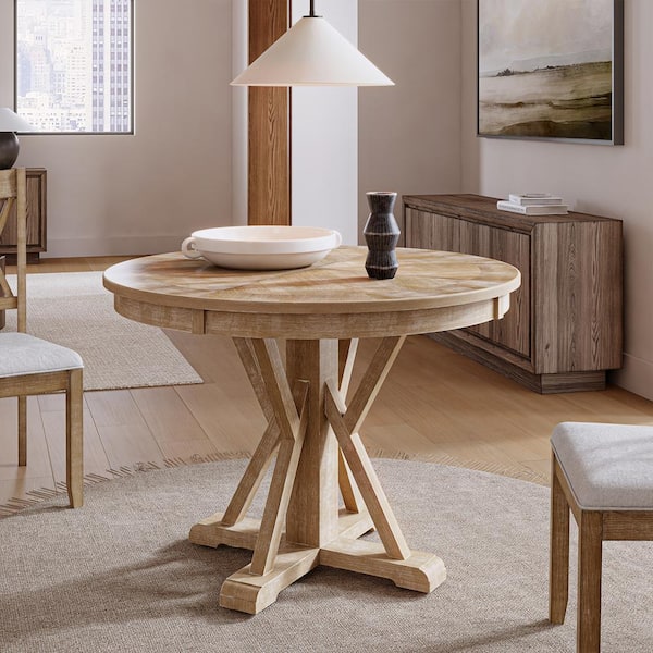 Evelin solid outlet wood dining set