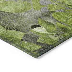 Chantille ACN558 Fern 3 ft. x 5 ft. Machine Washable Indoor/Outdoor Geometric Area Rug