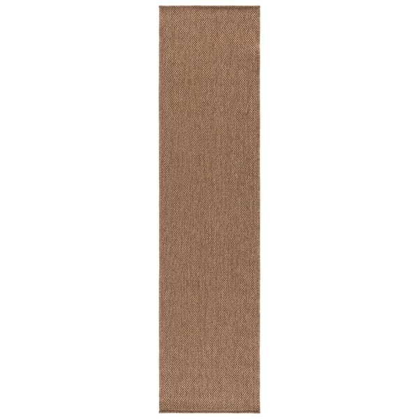Sisal Performance 2 ft. x 8 ft. Natural Modern Solid Runner Rug