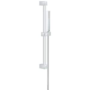Euphoria Cube and Stick 1-Spray Handheld Shower in StarLight Chrome with Shower Bar and Hose