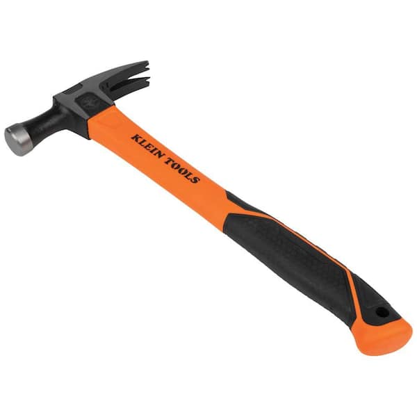 Klein Tools 18 oz. 15 in. Straight-Claw Hammer
