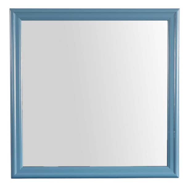 AndMakers 38 in. x 38 in. Classic Square Framed Dresser Mirror