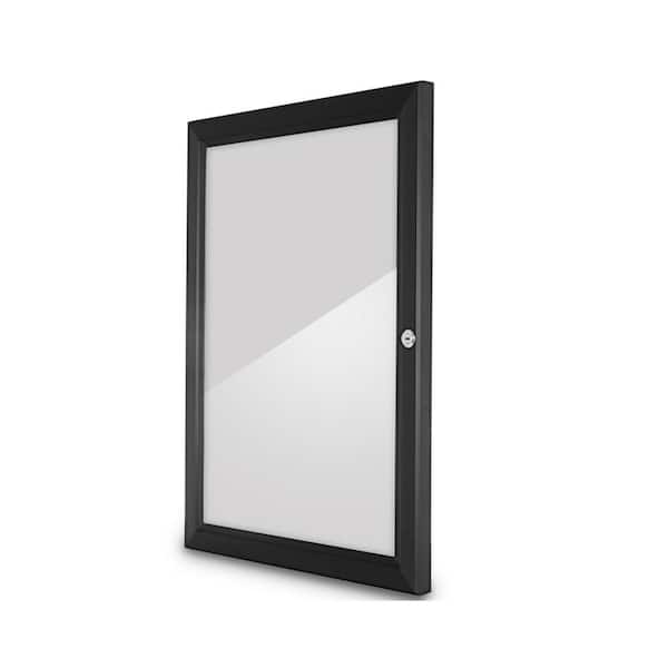 SECO 8.5 in. x 11 in. Black Locking Poster Case