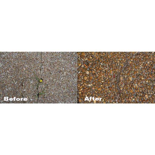 Eagle 5 Gal Premium Coat Clear Wet Look Glossy Solvent Based Acrylic Exposed Aggregate Concrete Sealer Ec5 The Home Depot