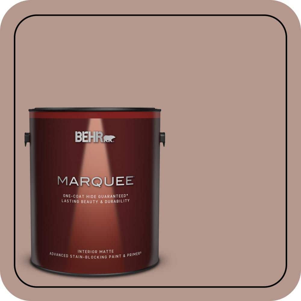 1 gal. #N160-4 Sonora Rose One-Coat Hide Matte Interior Paint & Primer price history on PriceWatchPro