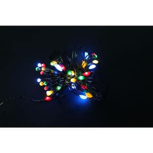 9 ft. 36 LEDs LED Ultra Slim Wire Multi Color String Light