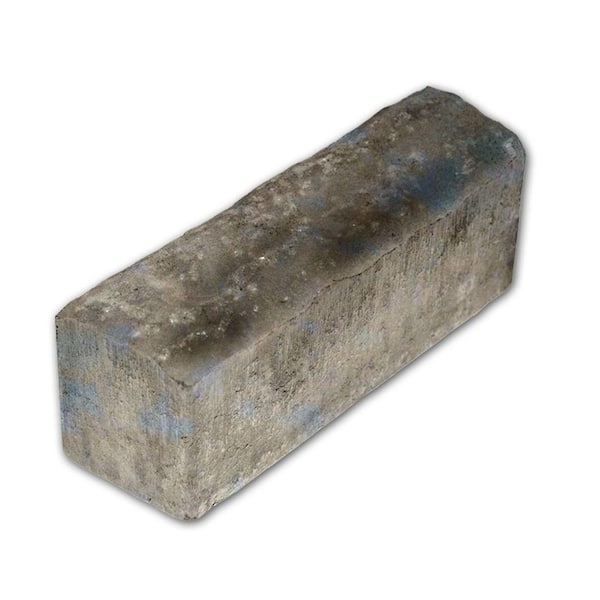 Valestone Hardscapes Valletta 11.75 in. x 4.25 in. x 3.5 in. Toscana Tan/Brown/Charcoal Concrete Edger