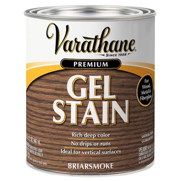 1-Quart Briarsmoke Semi-Transparent Gel Interior Wood Stain (Case of 2)