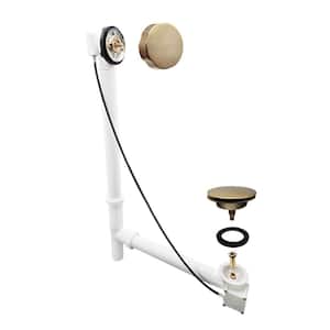 27 in. Poly Tubular Bathtub Cable Drive, Champagne Bronze