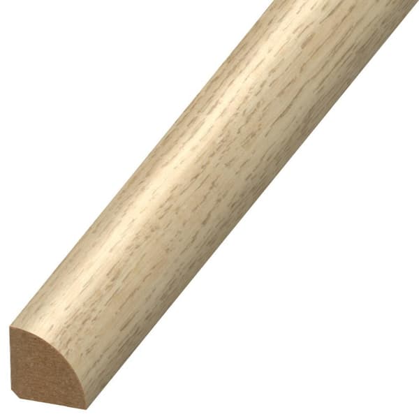 DuraDecor Classy Chic Toasted Latte 0.75 in. T x 0.75 in. W x 94 in. L Quarter Round Molding
