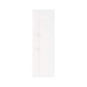 Anchester Shaker White Decorative Door Panel 12-in. W x 30-in H x 0.75-in D