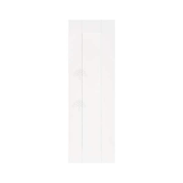 LIFEART CABINETRY Anchester Shaker White Decorative Door Panel 12-in. W x 42-in H x 0.75-in D