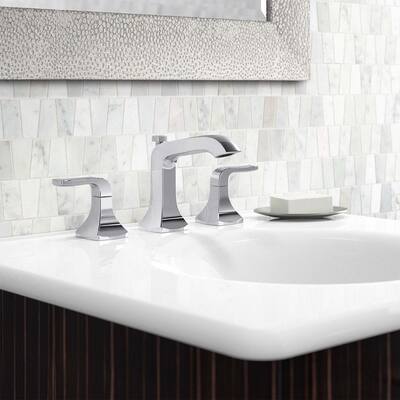 Chrome - Widespread Bathroom Faucets - Bathroom Sink Faucets - The Home ...