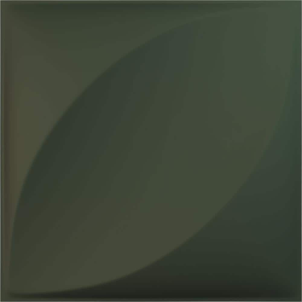 "11-7/8""W x 11-7/8""H Malone EnduraWall Decorative 3D Wall Panel, Satin Hunt Club Green (12-Pack for 11.76 Sq.Ft.)" price history on PriceWatchPro