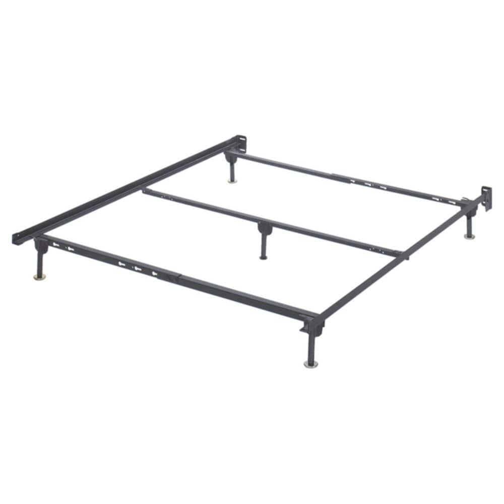 UPC 024052100310 product image for Platform Black Metal Frame Queen Bolt on Bed Frame Panel Bed | upcitemdb.com