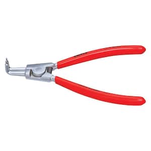 8 in. Circlip Snap-Ring Pliers External 90-Degree Angled Chrome Forged Tip Size 3