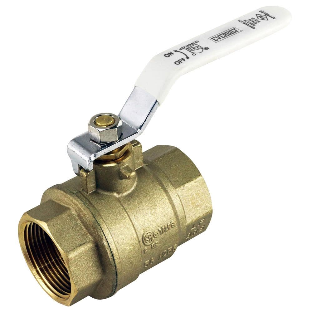 1-1/4 in. FNPT x FNPT Lead Free Brass Full Port Threaded Ball Valve price history on PriceWatchPro