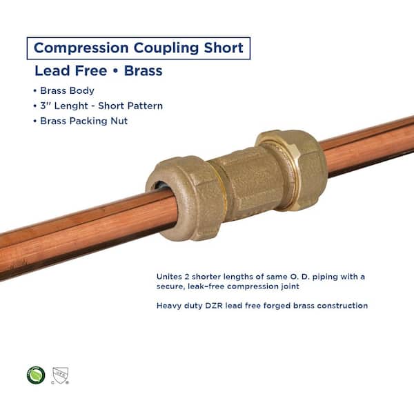 UNIVERSAL and PE to COPPER COMPRESSION FITTINGS - SAB spa