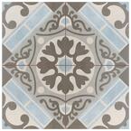 Evasion Azul 17-5/8 in. x 17-5/8 in. Ceramic Floor and Wall Tile (10.95 sq. ft./Case)