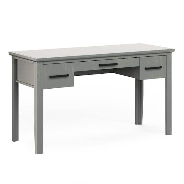 Living Essentials Writing Desk in Distressed Grey