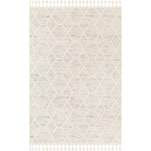 Livabliss Nora Blue 8 ft. x 10 ft. Textured Indoor Area Rug