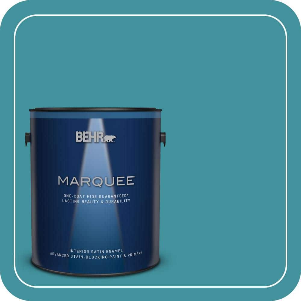 1 gal. #520D-6 Lagoon Satin Enamel Interior Paint & Primer price history on PriceWatchPro