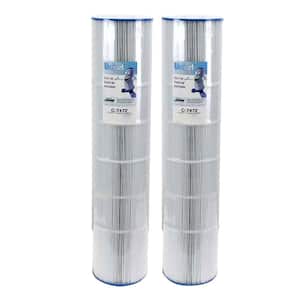 7 in. Dia 125 sq. ft. Clean and Clear Replacement Pool Filter Cartridge (2-Pack)
