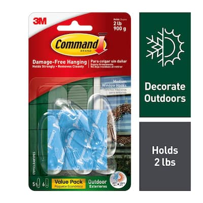 Command - Clear - Hooks - Storage & Organization - The Home Depot