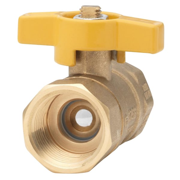 Homewerks Worldwide ¾ in. FIP x ¾ in. FIP Brass Gas Ball Valve