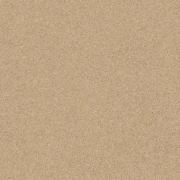 Lifeproof 8 in. x 8 in. Texture Carpet Sample - Coral Reef II - Color Buttercup