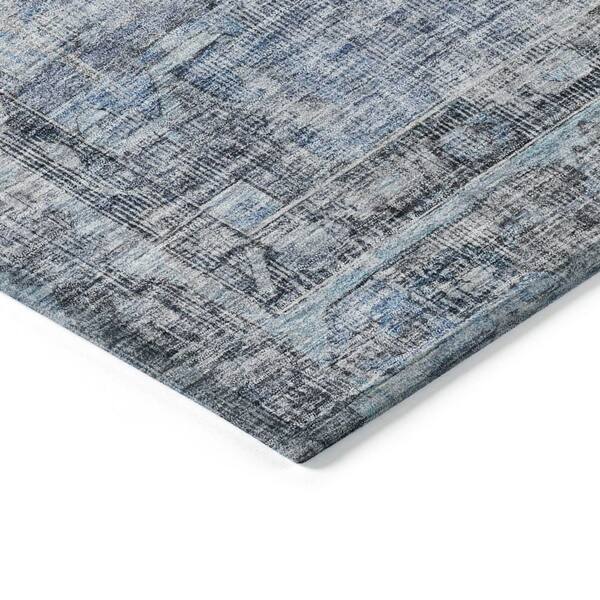 Chantille Machine Washable Indoor/Outdoor Abstract ACN1729 Blue 2 ft. x 3 ft. Accent Rug