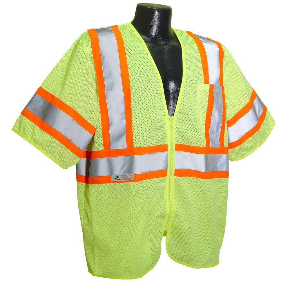 CL 3 with Contrast green Extra Large Safety Vest price history on PriceWatchPro