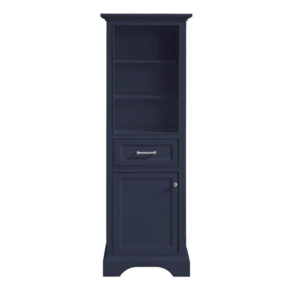 Home Decorators Collection Windlowe 22 in. W x 16 in. D x 65 in. H Blue ...