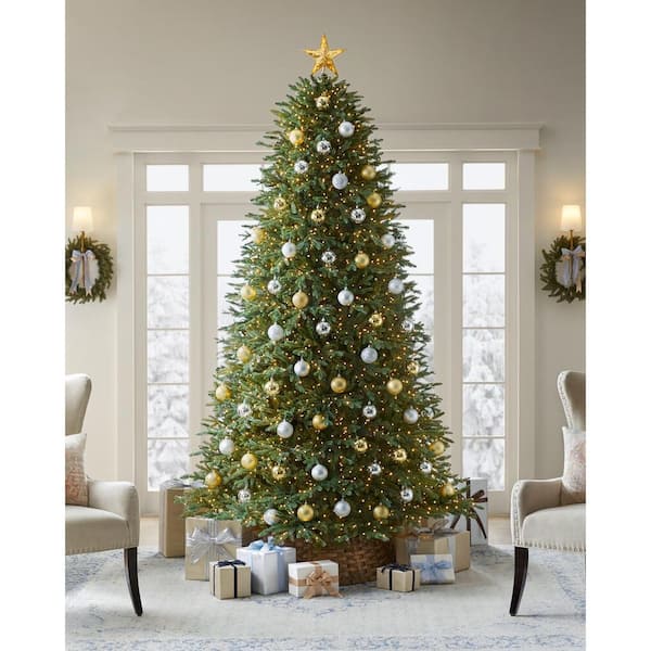 9 ft. Yorkshire Twinkling Fir LED Pre-Lit Artificial Christmas Tree