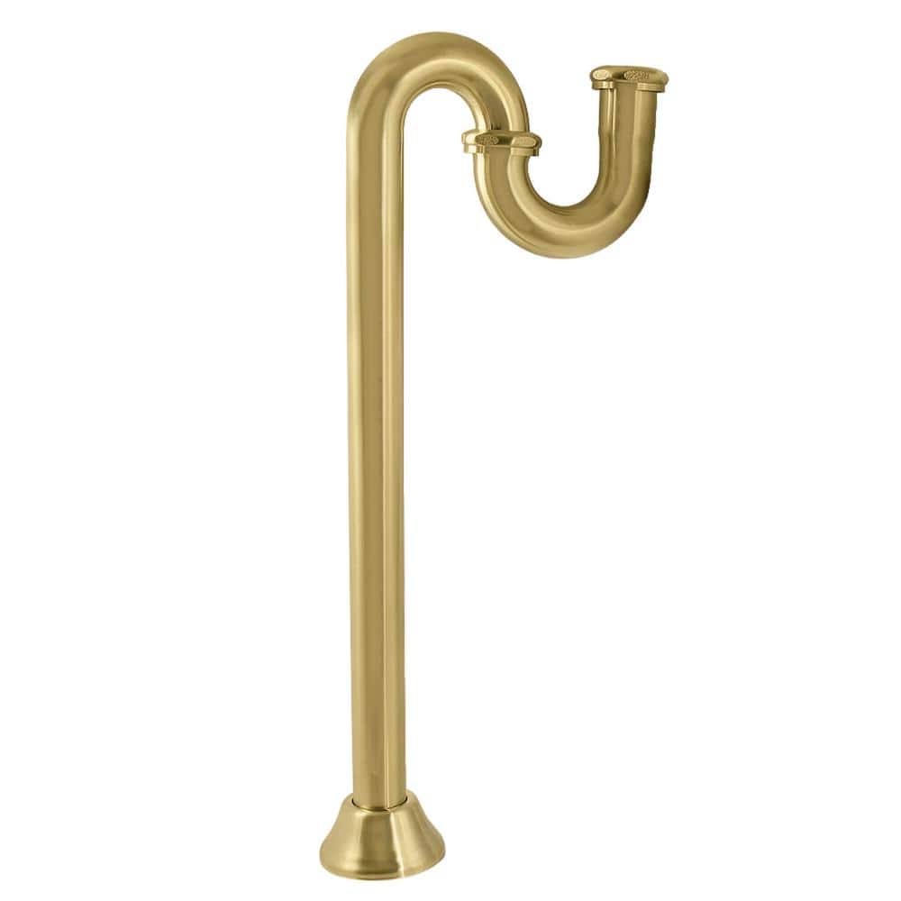 1-1/4 in. Brass S-Trap, 18-Gauge in Brushed Brass price history on PriceWatchPro