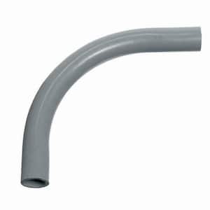 2 in. 90-Degree Schedule 80 PVC 36 in. Bend Radius Plain End Elbow