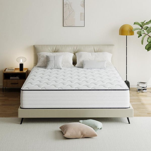 Babo Care Innerspring Queen Medium Cooling Memory Foam 12 in. Bed-in-a-Box Mattress