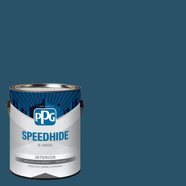 SPEEDHIDE 1 gal. PPG13-27 Plymouth Blue Eggshell Interior Paint