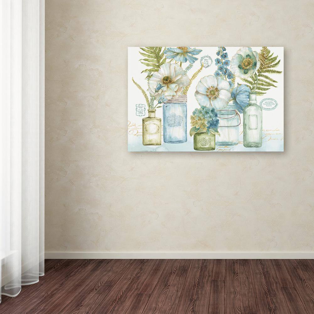 My Greenhouse Bouquet II Floral Canvas Wall Art
