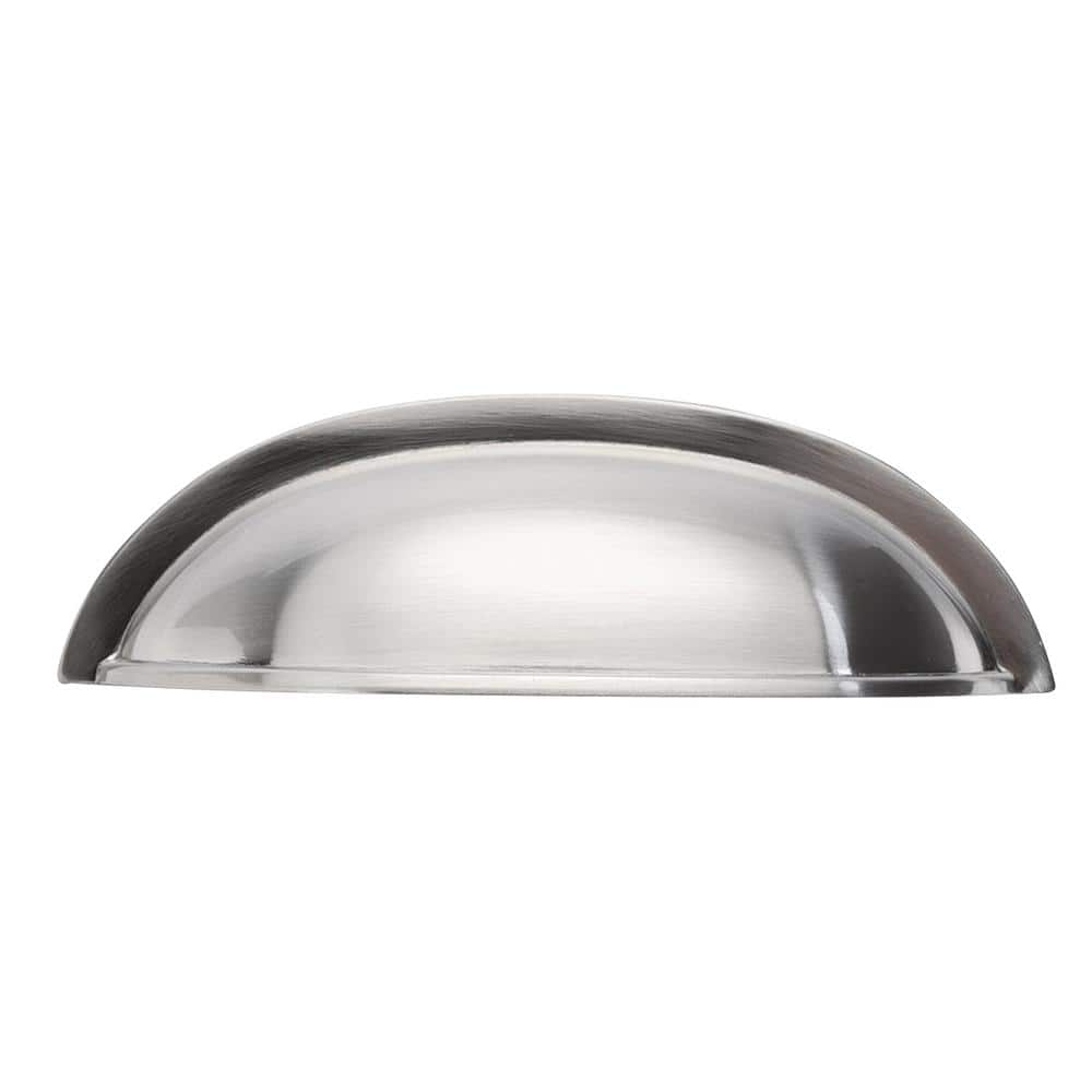 Williamsburg Collection Cup 3 in. (76 mm) Center-to-Center Satin Nickel Cabinet Door and Drawer Pull price history on PriceWatchPro