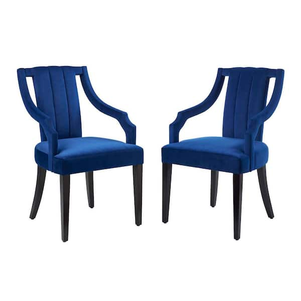 Performance velvet dining online chair