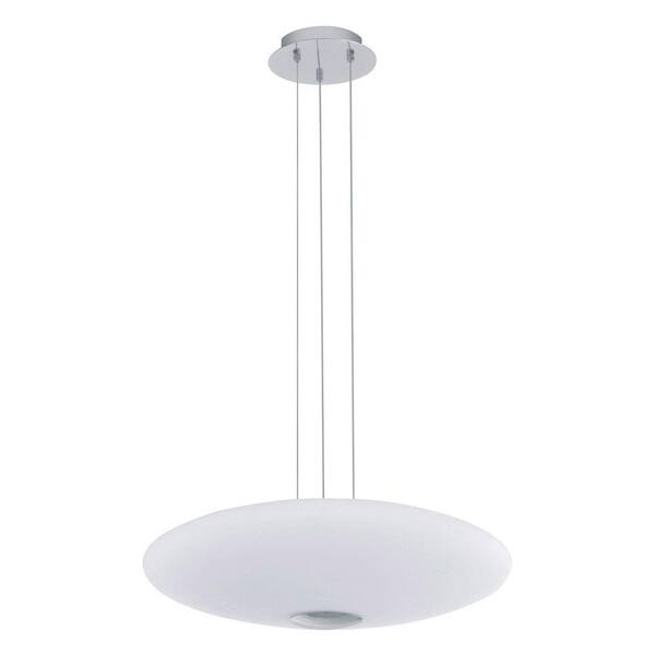 EGLO Melina 3-Light Chrome Ceiling Pendant