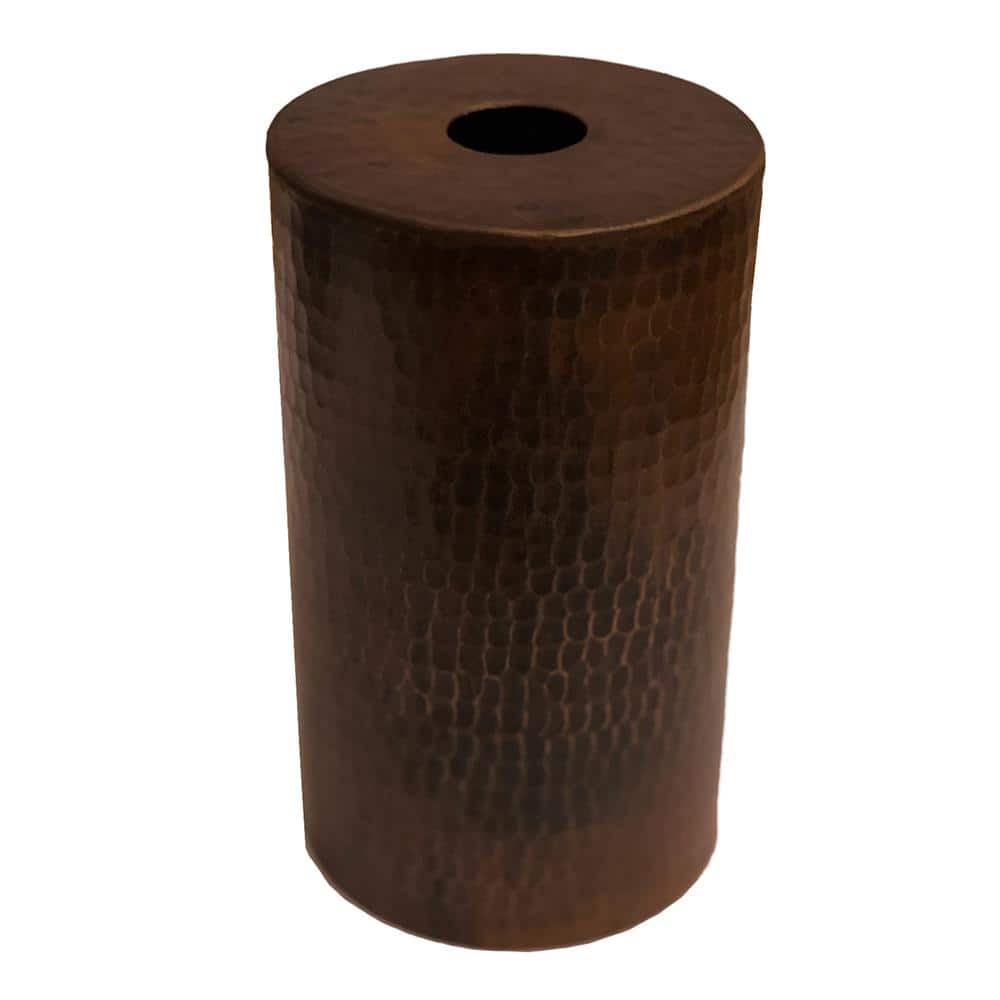 Hand-Hammered Copper Oil Rubbed Bronze Pendant Light