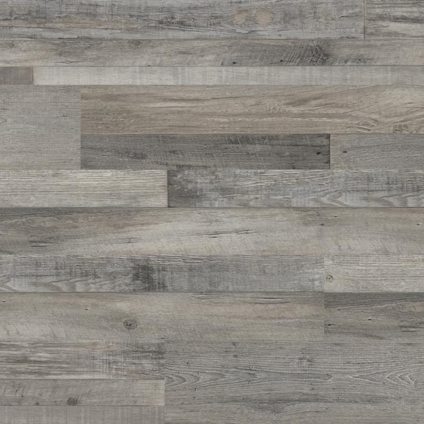 A&A Surfaces Ashen Estate 20 MIL x 9 in. x 60 in. Waterproof Click Lock Luxury Vinyl Plank Flooring (48-Cases/897.6 sq. ft./Pallet)