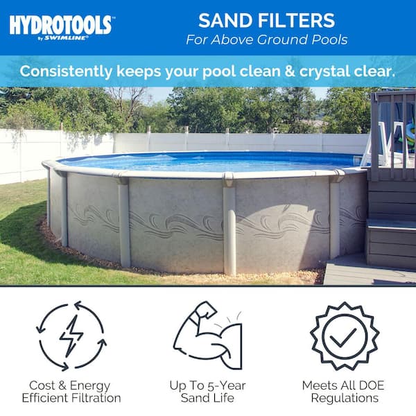 13 Sand Filter System With Above Ground Pool Pump Swimming
