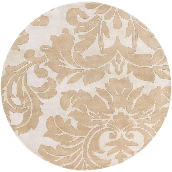 Artistic Weavers Bellaire Taupe 10 ft. x 10 ft. Round Indoor Area Rug