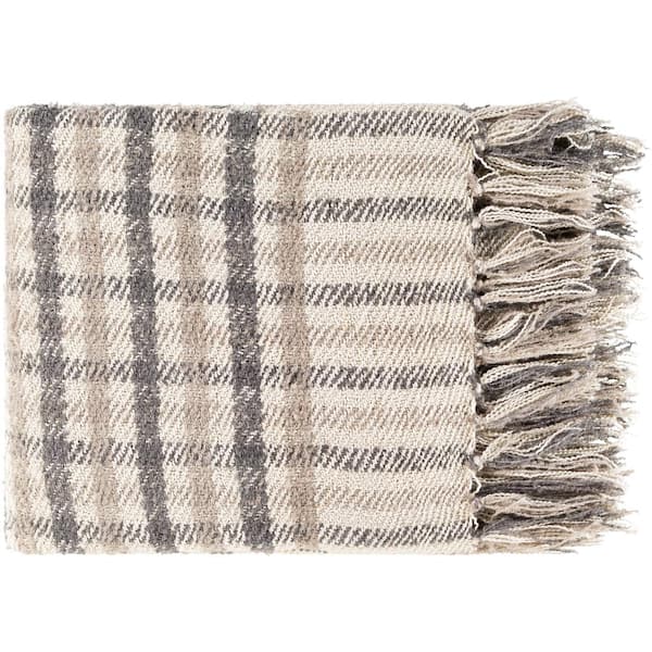 Artistic Weavers Aravinda Beige Throw Blanket
